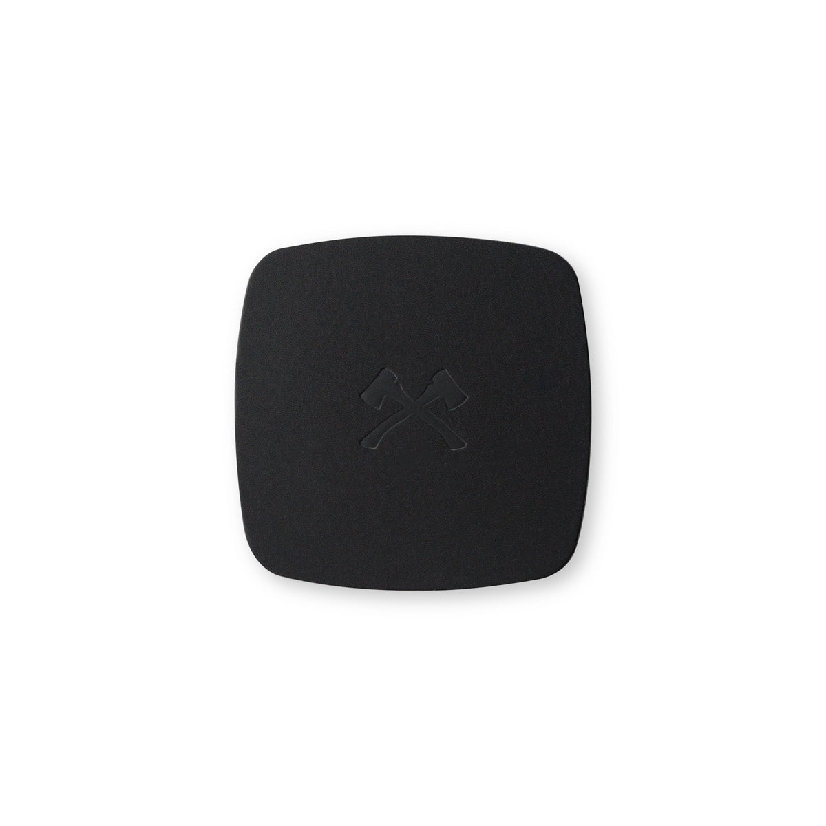 Leather Coaster Set - Black