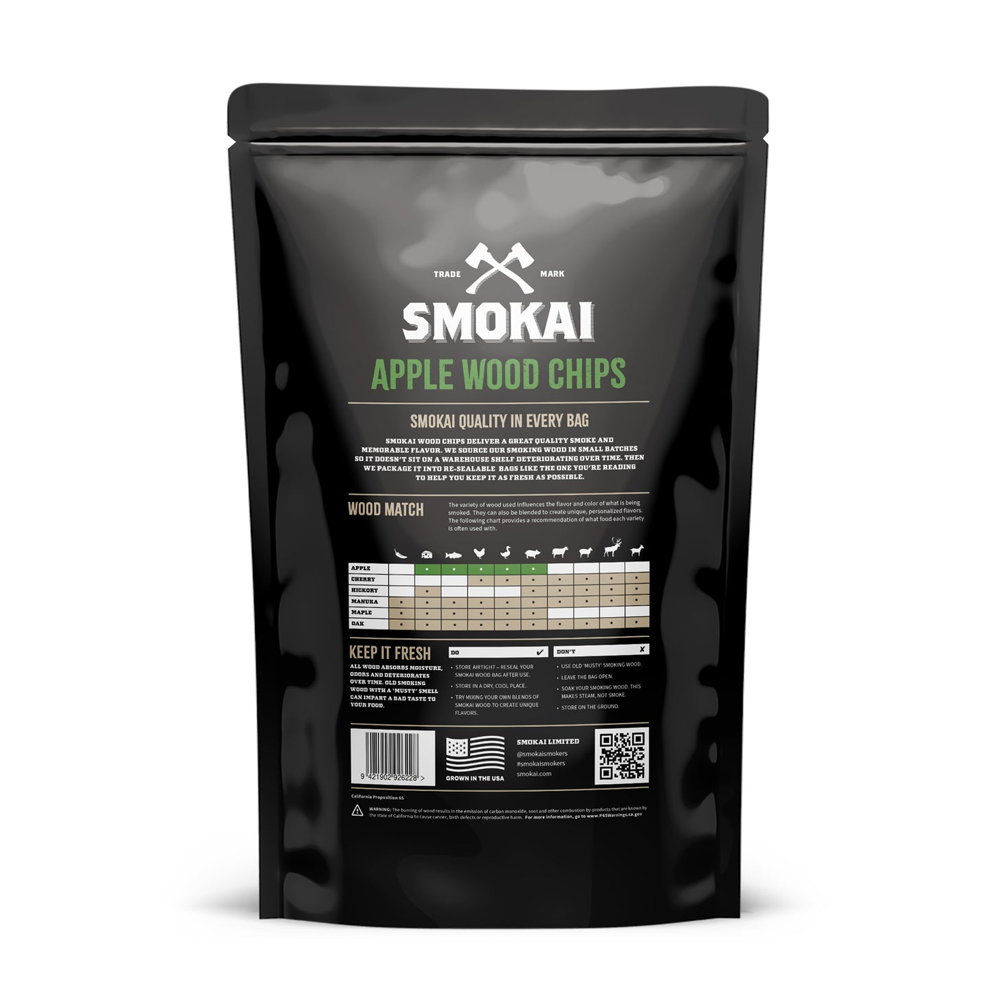 Premium Apple Wood Chips 6L (366 cu in)