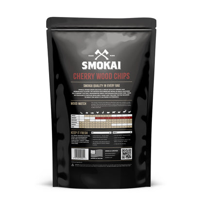 Premium Cherry Wood Chips 6L (366 cu in)