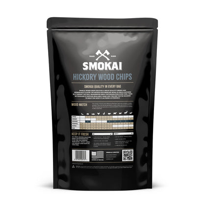 Premium Hickory Wood Chips 6L (366 cu in)