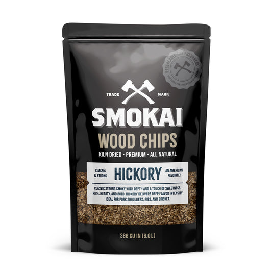 Premium Hickory Wood Chips 6L (366 cu in)