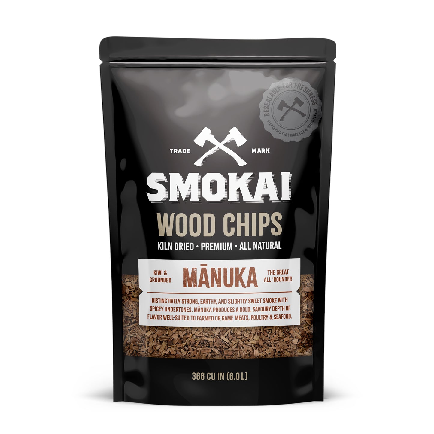 Premium Manuka Wood Chips 6L (366 cu in)