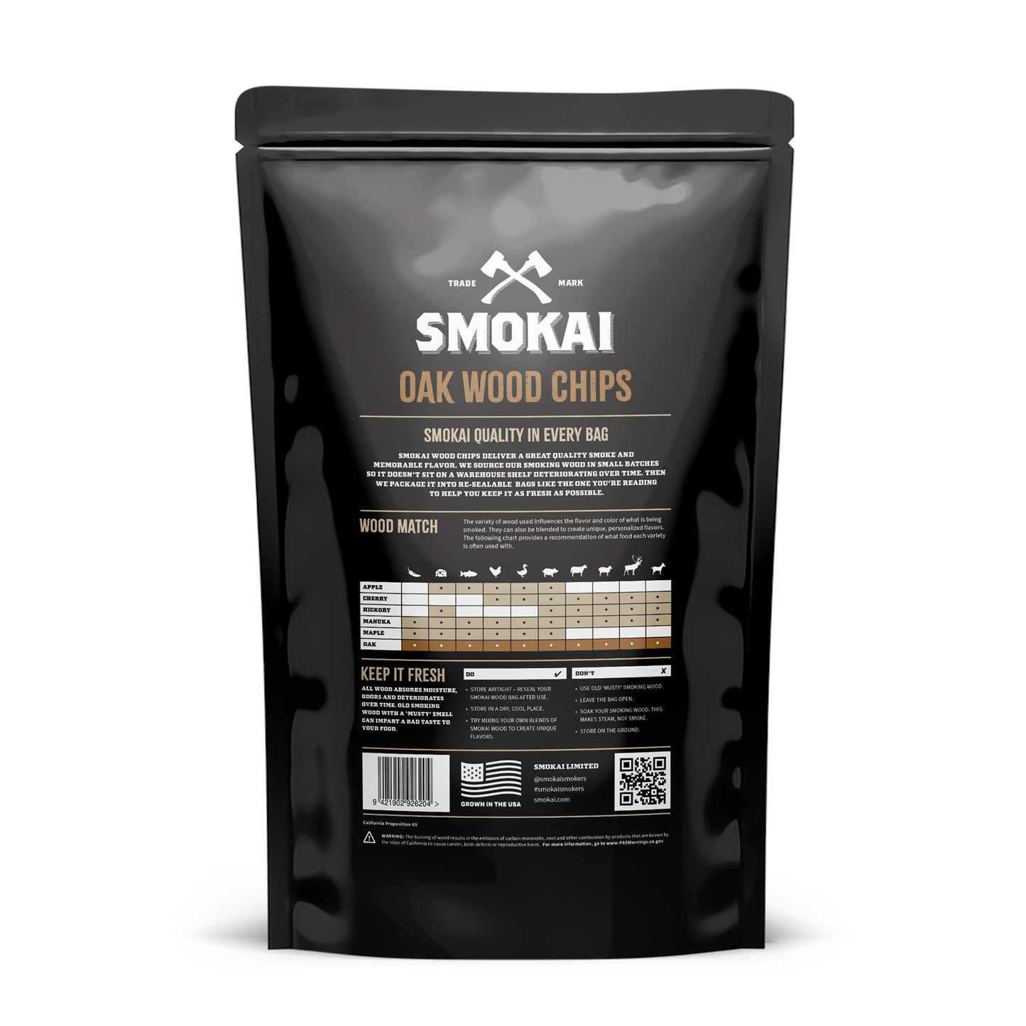 Premium Oak Wood Chips 6L (366 cu in)