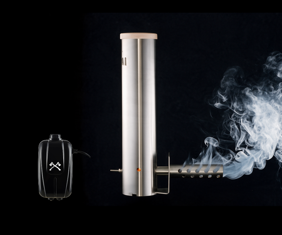 Smoke Generator for Brick or Block Smokehouses