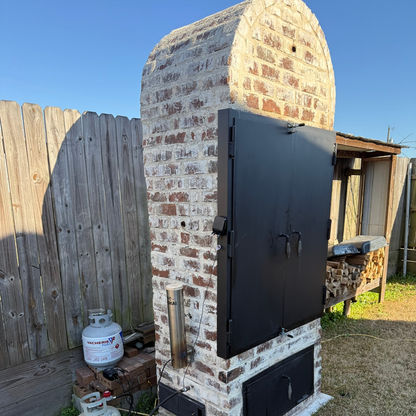 Smoke Generator for Brick or Block Smokehouses