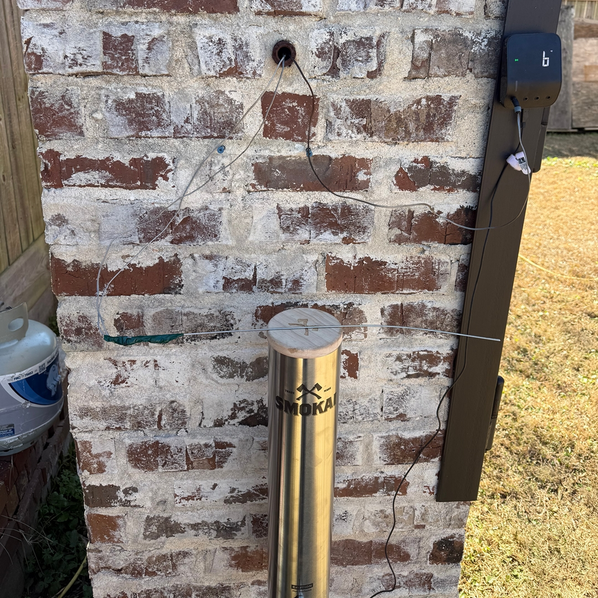 Smoke Generator for Brick or Block Smokehouses