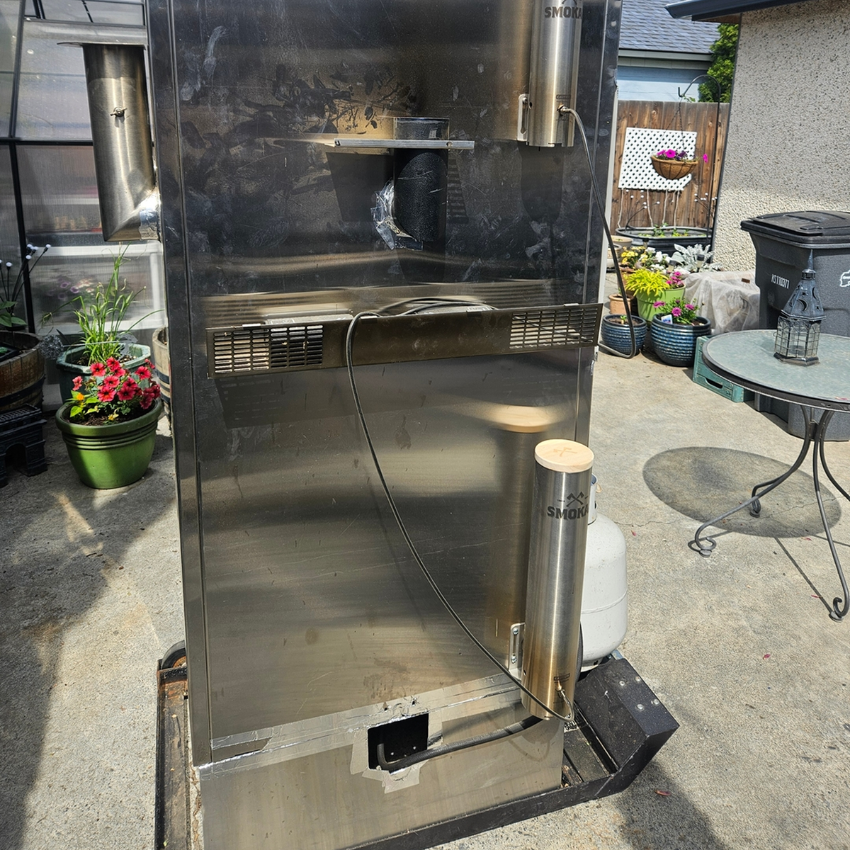 Smoke Generator for  Metal Smokehouses