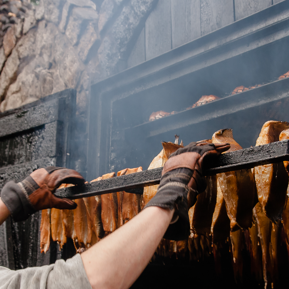 Smoke Generator for Brick or Block Smokehouses