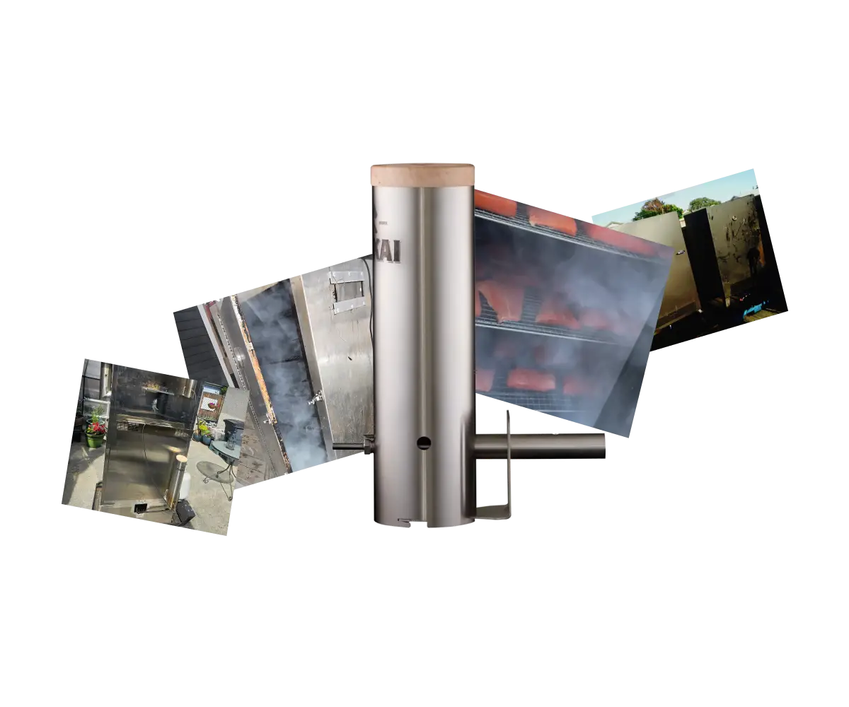 Smoke Generator for  Metal Smokehouses