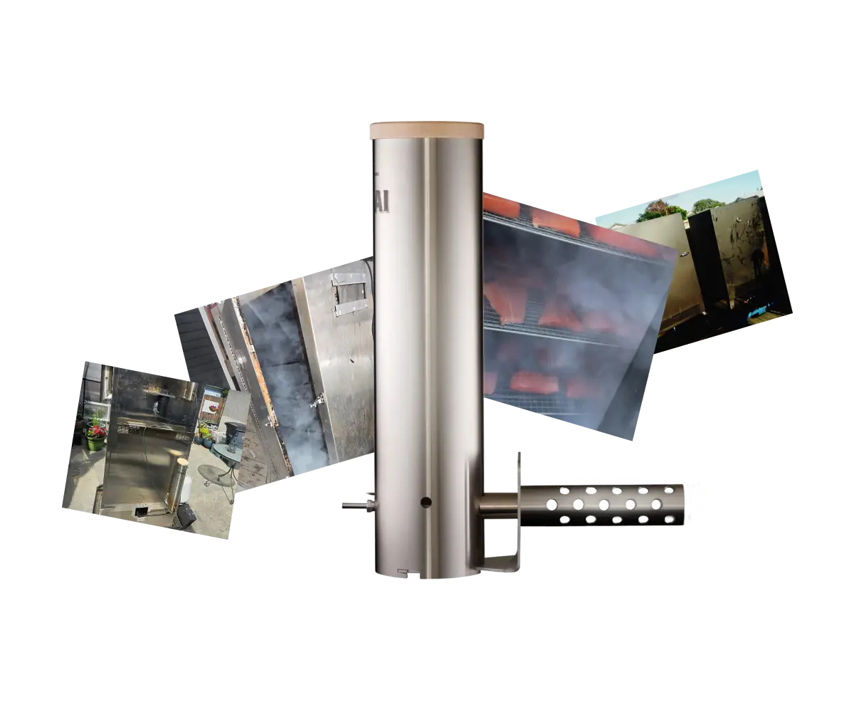 Smoke Generator for  Metal Smokehouses