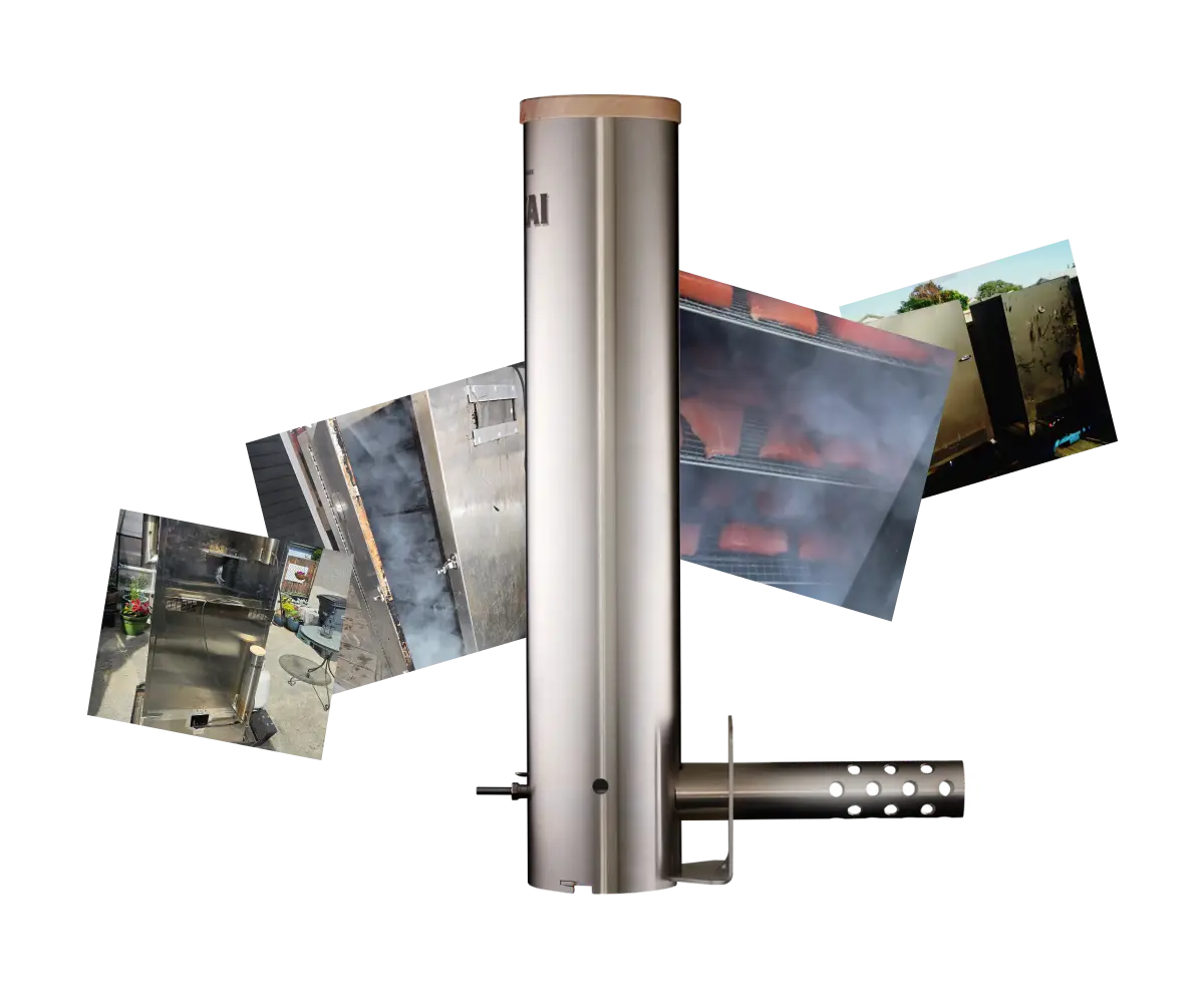 Smoke Generator for  Metal Smokehouses