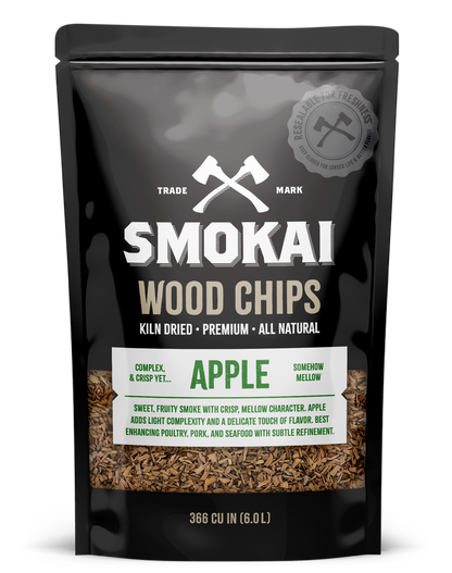Premium Apple Wood Chips 6L (366 cu in)