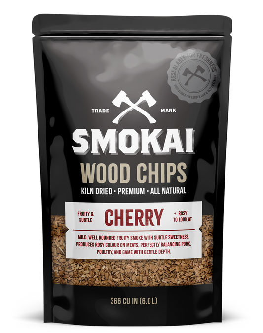 Premium Cherry Wood Chips 6L (366 cu in)