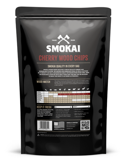 Premium Cherry Wood Chips 6L (366 cu in)
