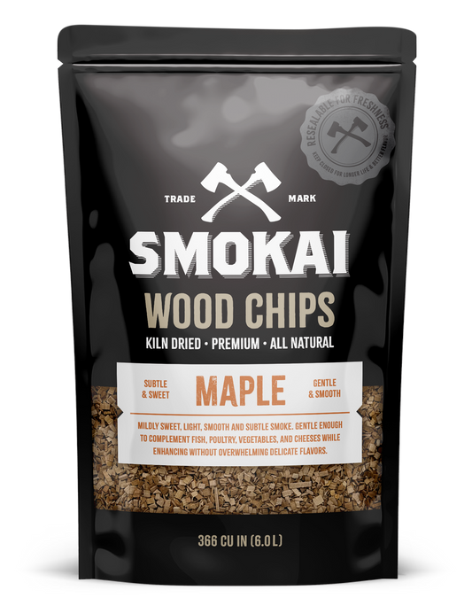 Premium Maple Wood Chips 6L (366 cu in)