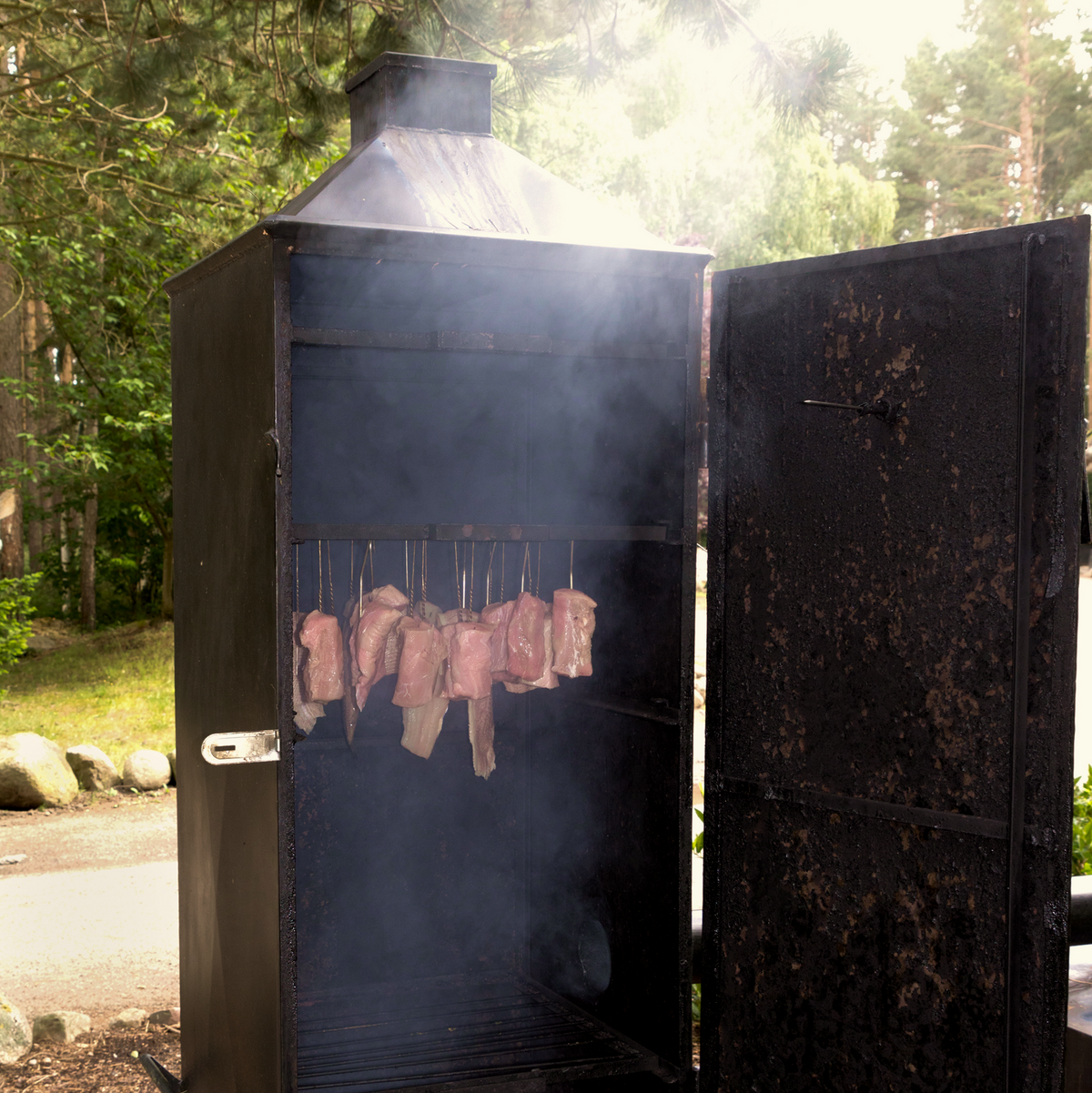 Smoke Generator for  Metal Smokehouses