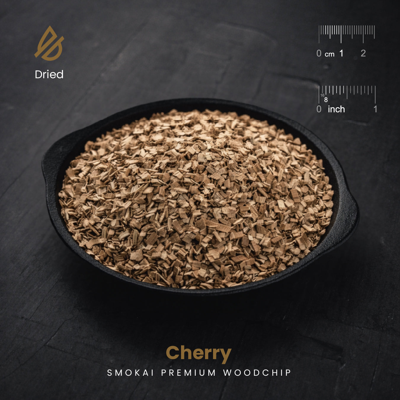 Premium Cherry Wood Chips 6L (366 cu in)