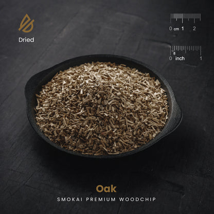 Premium Oak Wood Chips 6L (366 cu in)