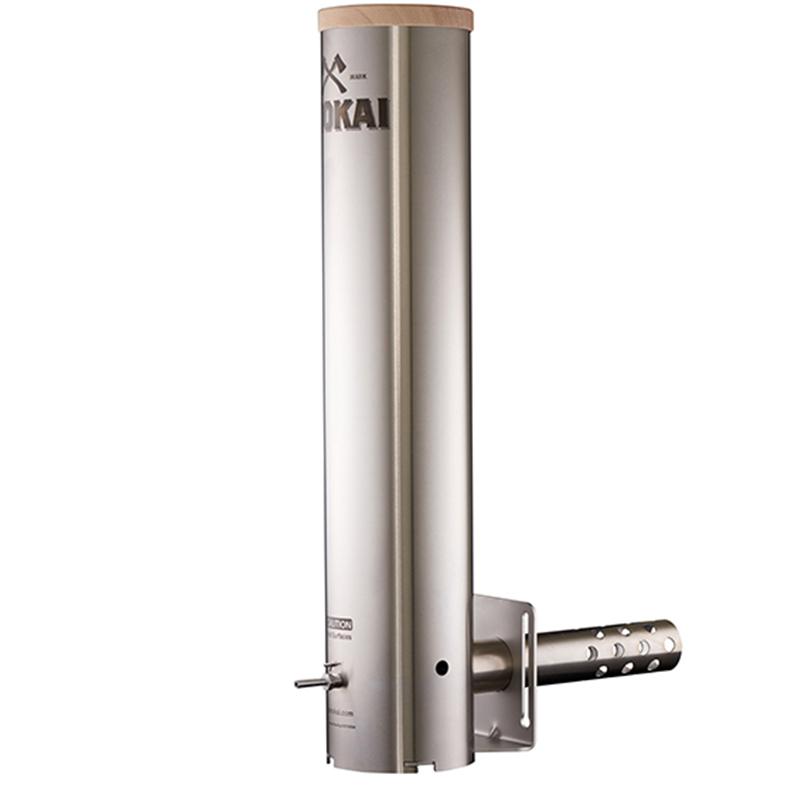 The Original 4 Litre Monster Smoke Generator from Smokai is a BEAST. Fired up, this cold smoke generator supplies a consistent, controllable volume of quality, cool, natural wood fired smoke to your smoker resulting in legendary flavour every time. Perfect for cold smoking or applying a quality smoke when hot smoking.