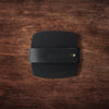 Leather Coaster Set - Black