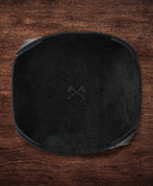 Leather Dump Tray - Black