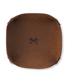 Leather Dump Tray - Brown