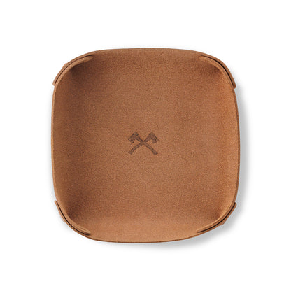 Leather Dump Tray - Tan