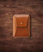 Leather Card Holster - Tan