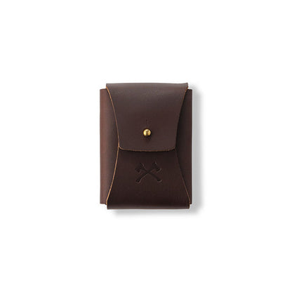 Leather Card Holster - Brown