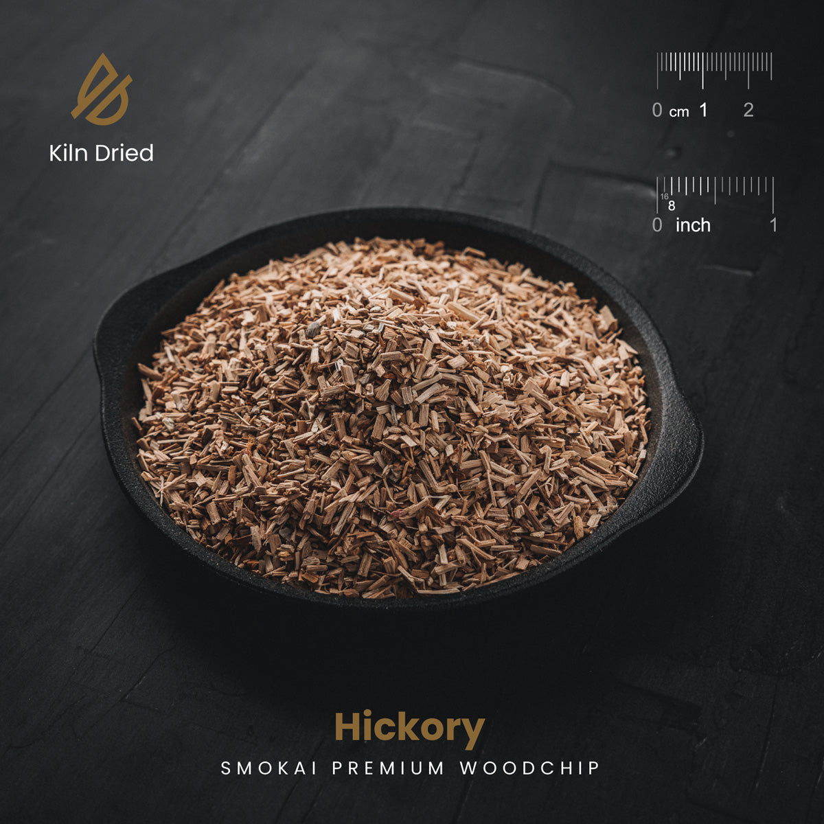 Premium Hickory Woodchip 1.5 Kg